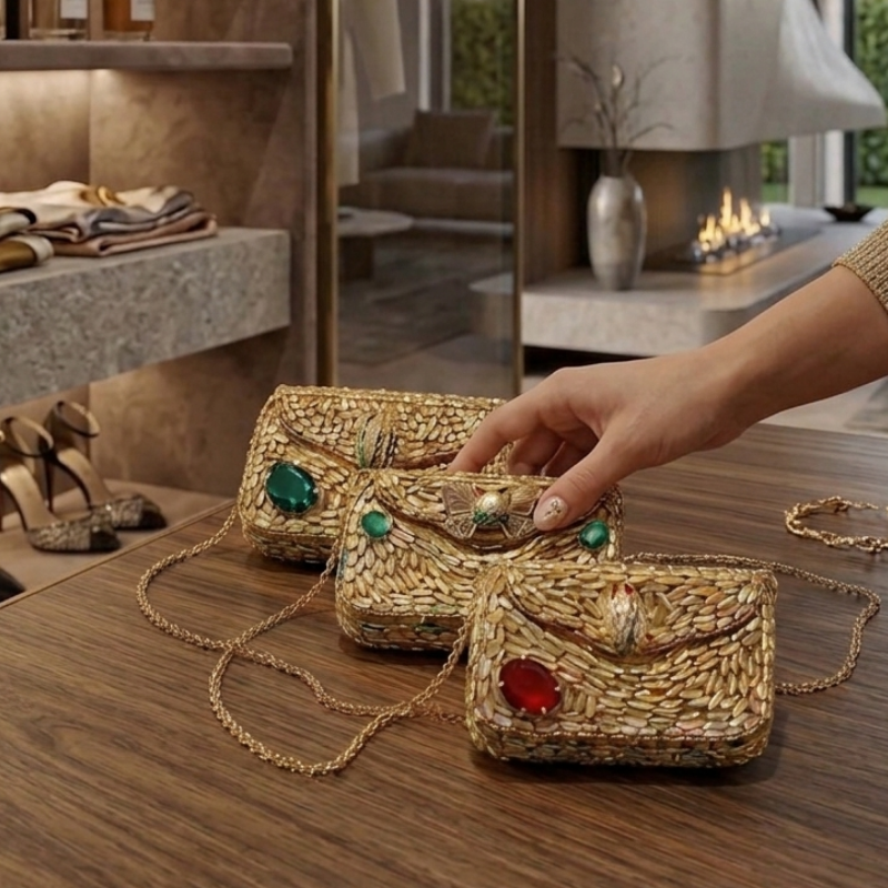 Embellished Clutches