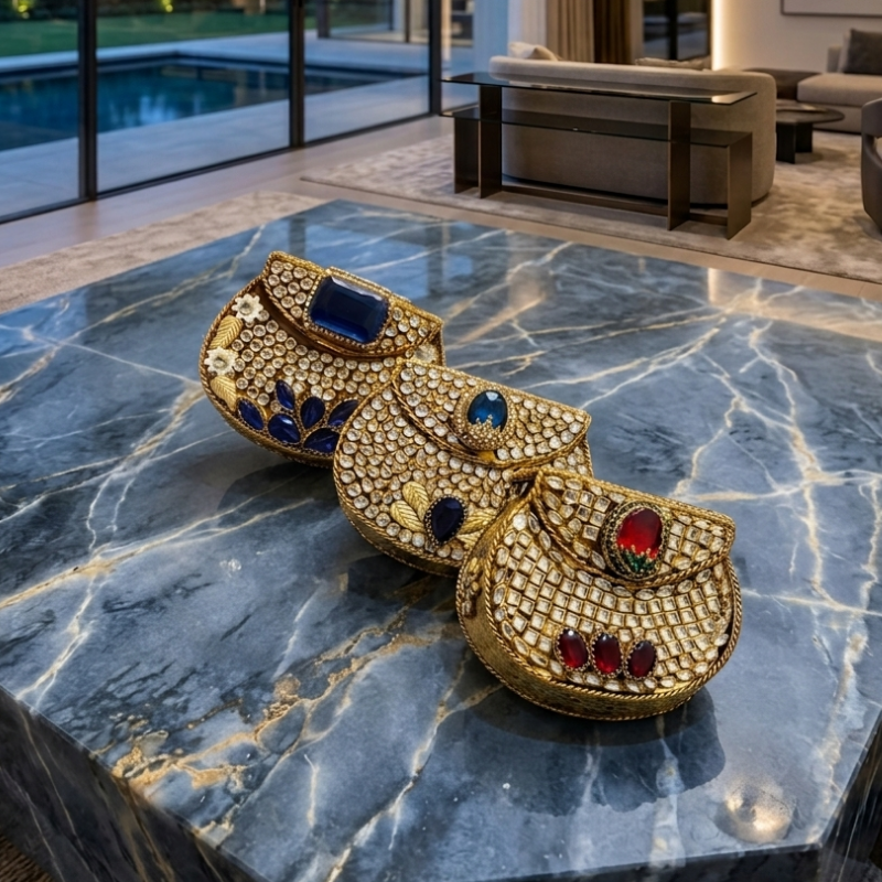 Jeweled Clutches