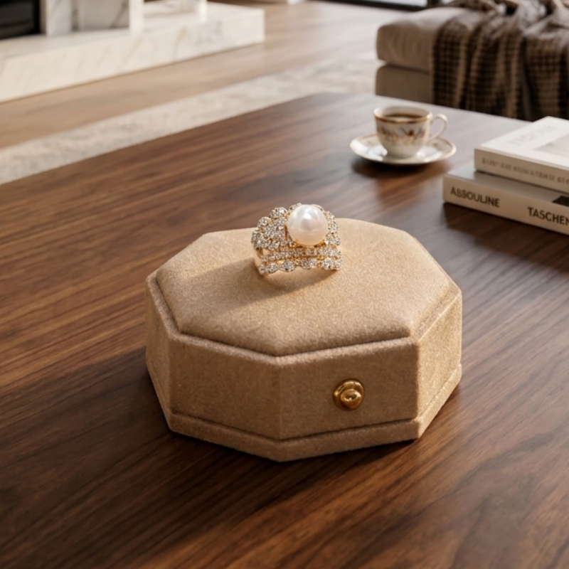 Cathedral Pearl Ring