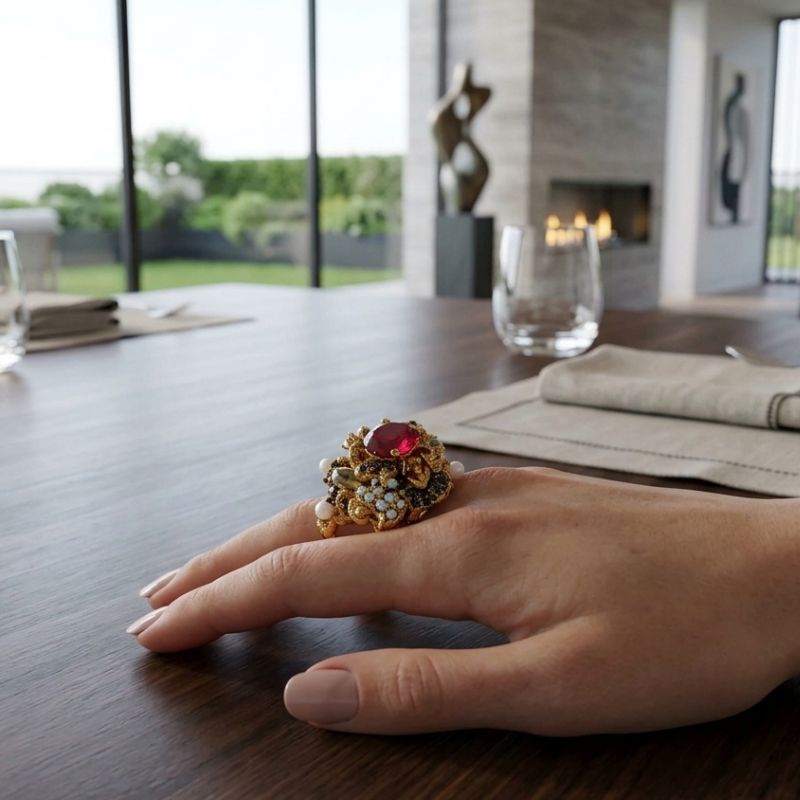 Beautiful Golden Ring