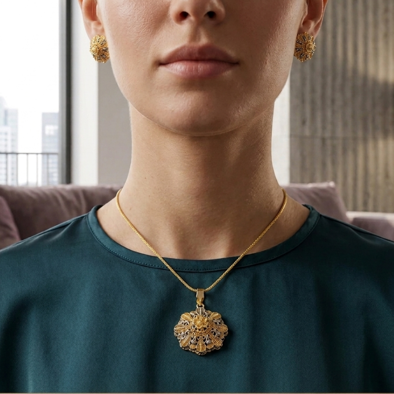 Madrasi Locket Set