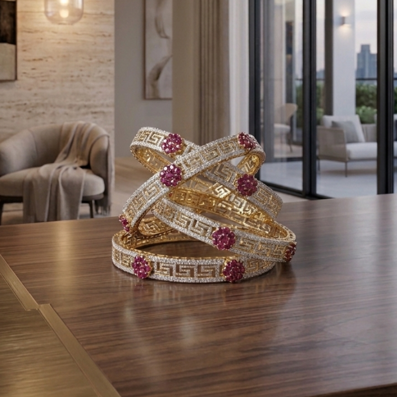 Jeweled Bangles