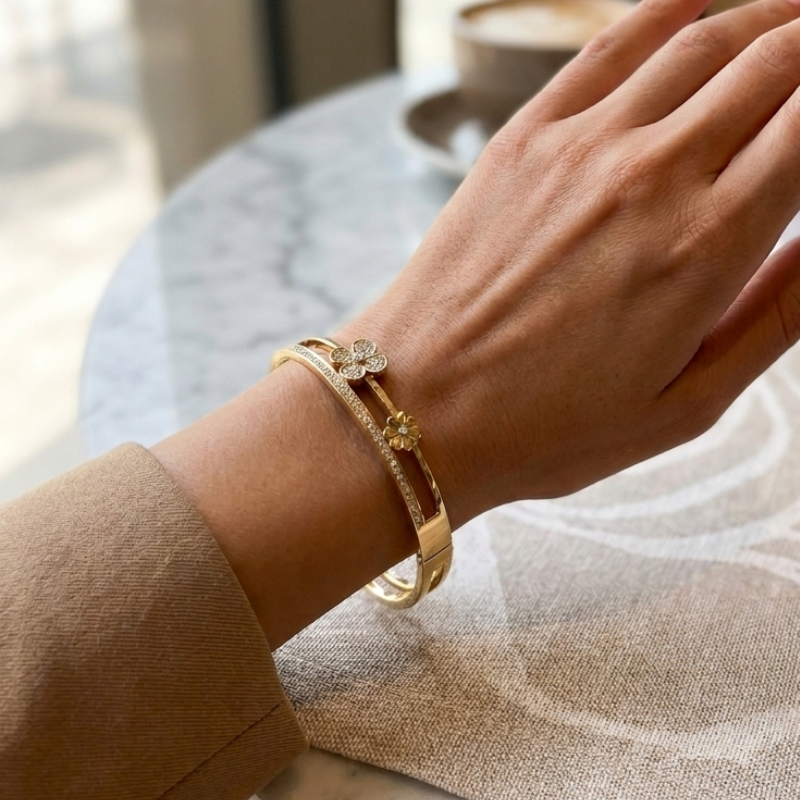 Floral Bangle