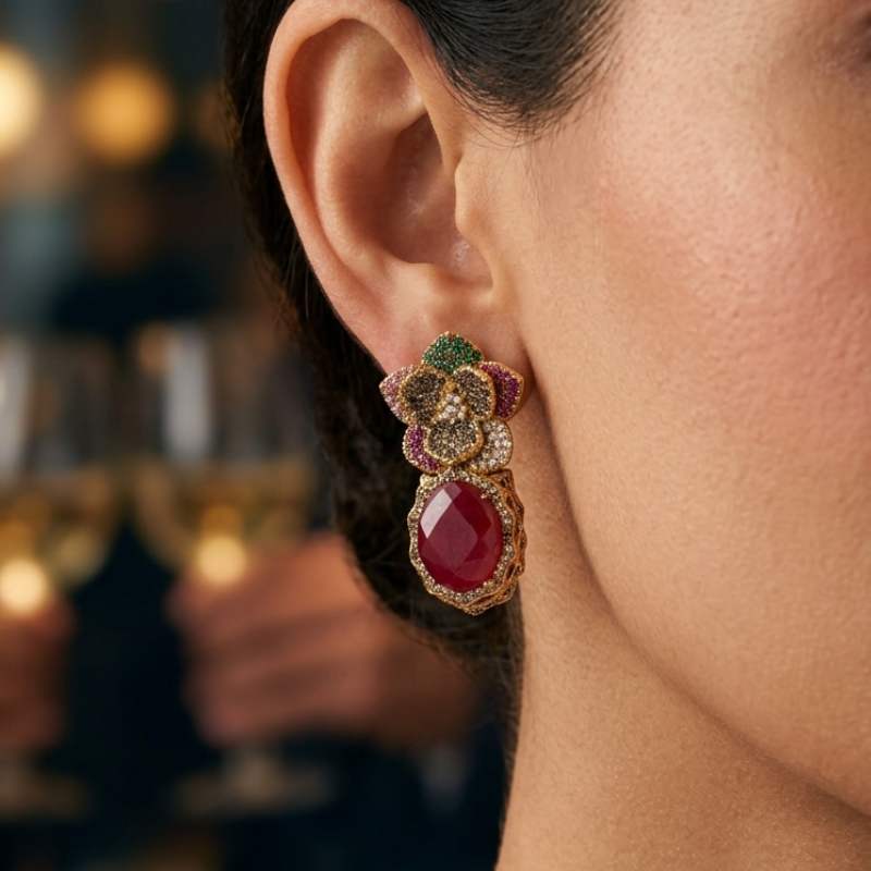 Floral Earrings
