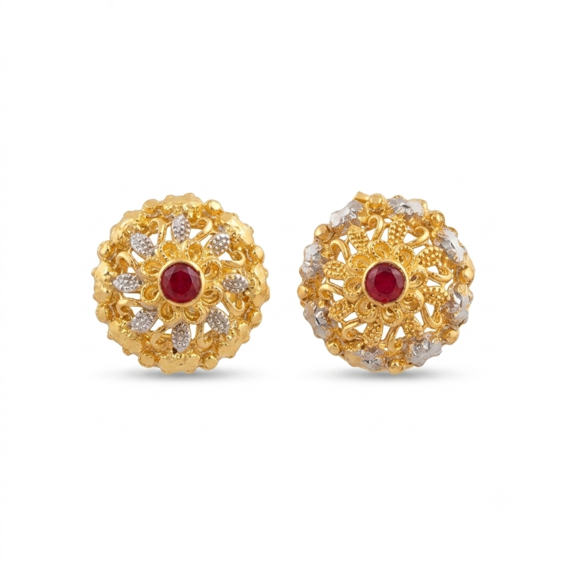 Two-Tone Luxury Studs